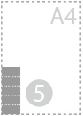 stroken van 5<br/><span style='font-size:11px;'>(5 per strook (52,5 * 27mm/bon))</span>